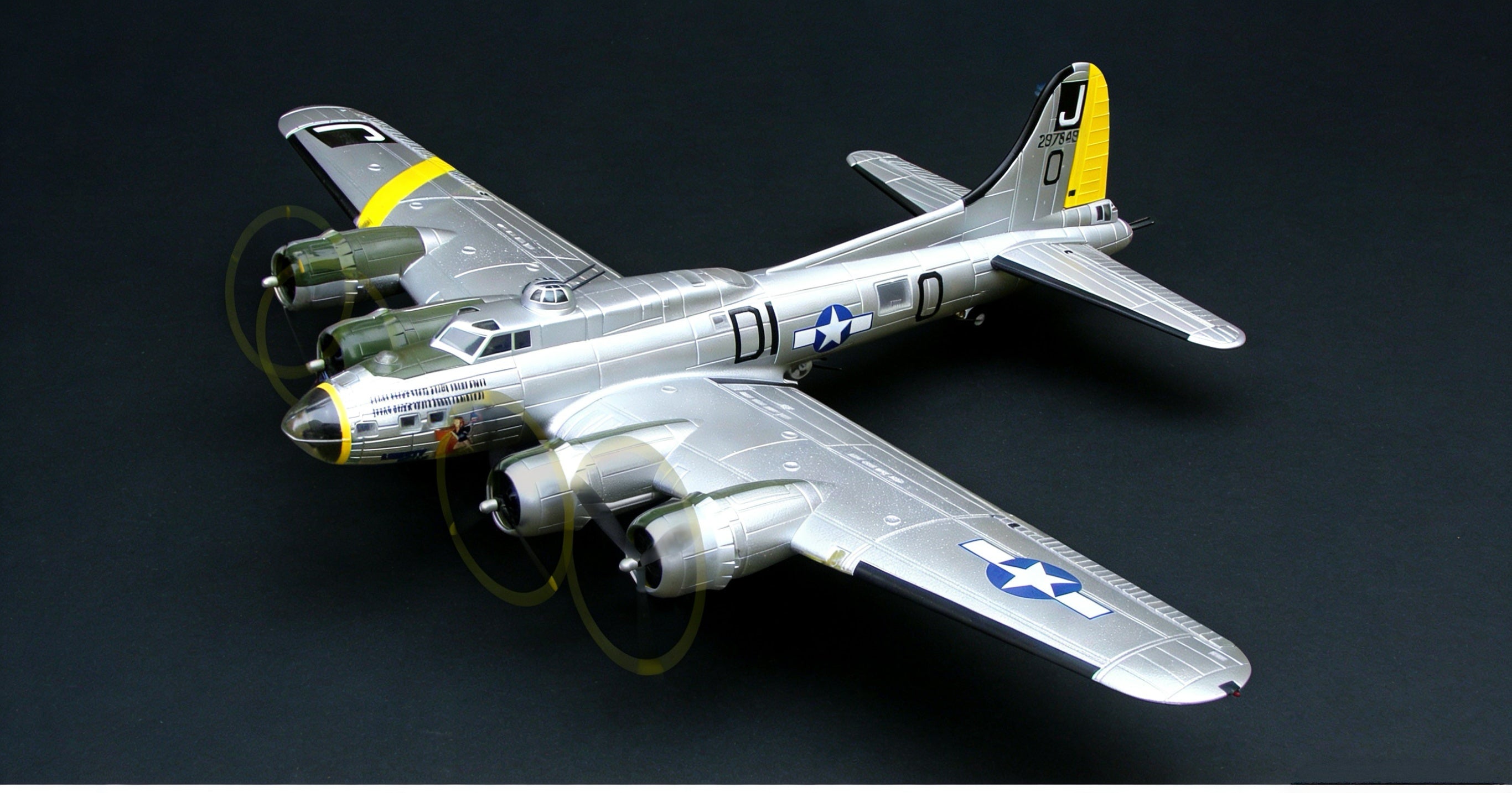 B-17 Flying Fortress 1875mm PNP – 4-Engine Scale RC Bomber w/ Retracts & Lights